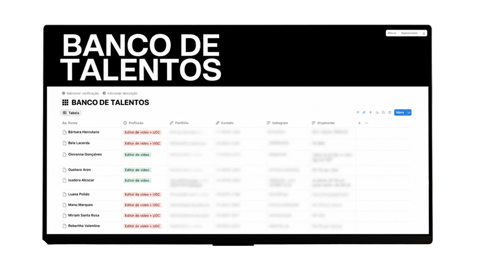 Banco de Talentos FEM